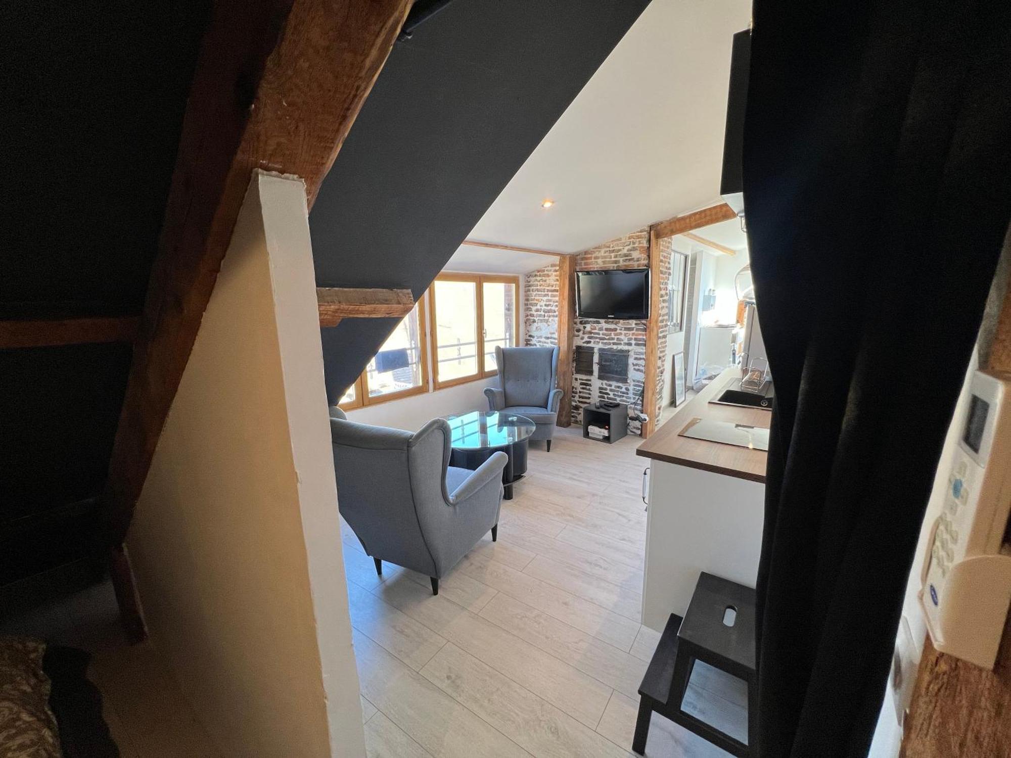 Bellevue Appartement Sous Les Toits Hypercentre Climatise Dole Exterior foto